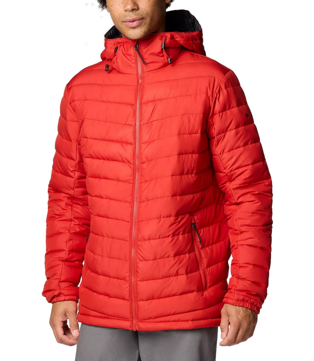 Columbia Men's Slope Edge II Hooded Jacket Sail Red