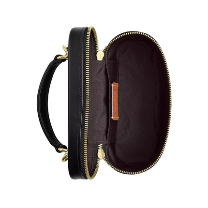 Coach Women's Rainer Crossbody Bag 18 In Signature Canvas Gold/Walnut/Black