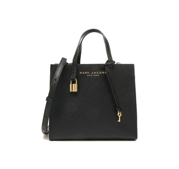 Marc Jacobs Women's Mini Grind Leather Tote Black