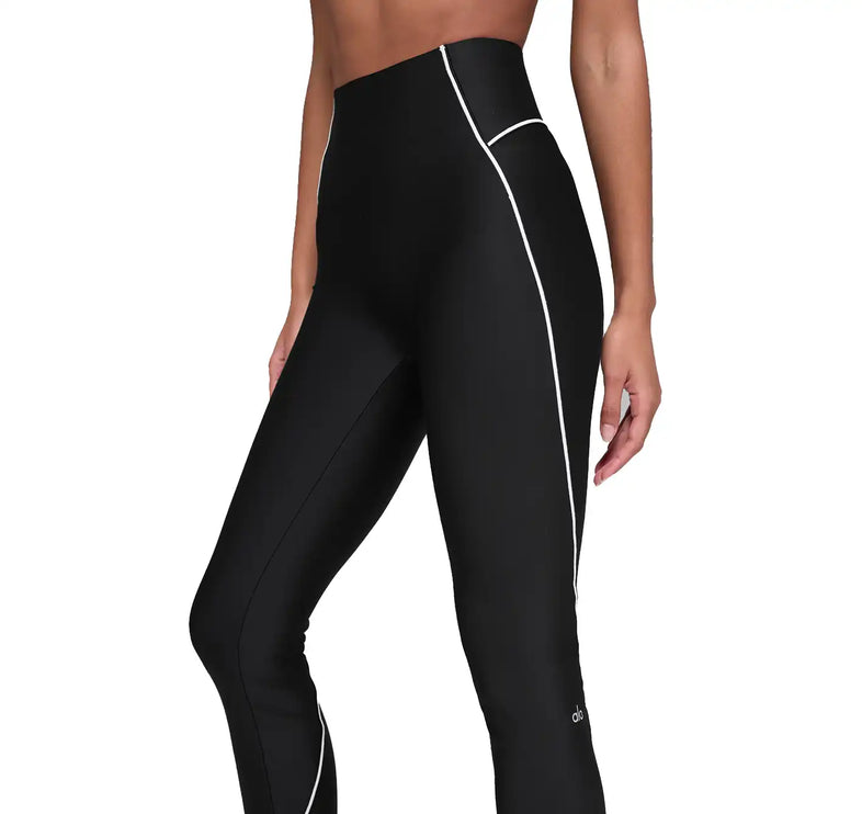 alo Women's Airlift High-Waist Haven Legging Black/White