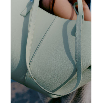 Polène Women's Cyme Mini Edition Textured Sea Foam