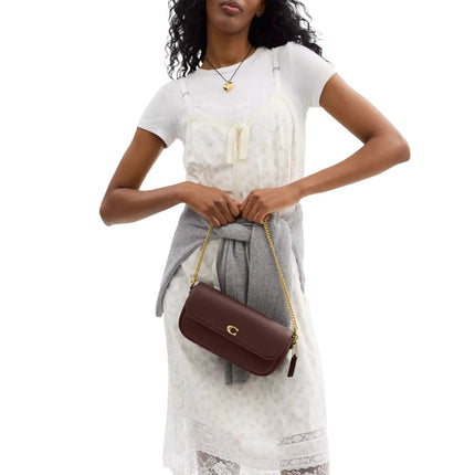Coach Women's Brook Flap Chain Bag Brass/Maple