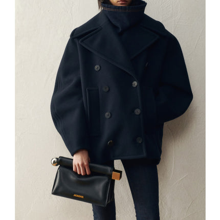 Jacquemus Women's The Rond Carré Clutch Black