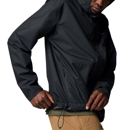 Columbia Men's Hikebound II Rain Jacket Black