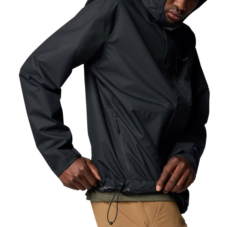 Columbia Men's Hikebound II Rain Jacket Black