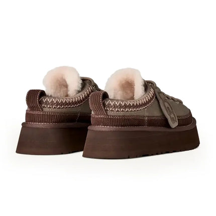 UGG Women's Heritage Lace-Up Slipper Dried Oregano