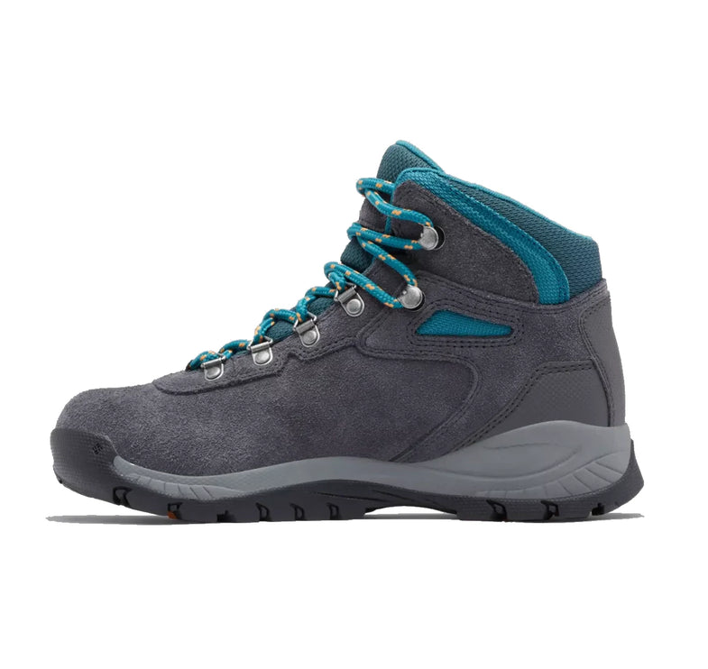 Columbia Women’s Newton Ridge Plus Waterproof Amped Hiking Boot Shark/River Blue