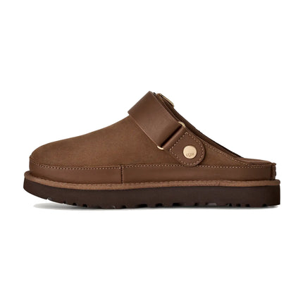 UGG Women's Goldenstar Villa Clog Dark Chestnut