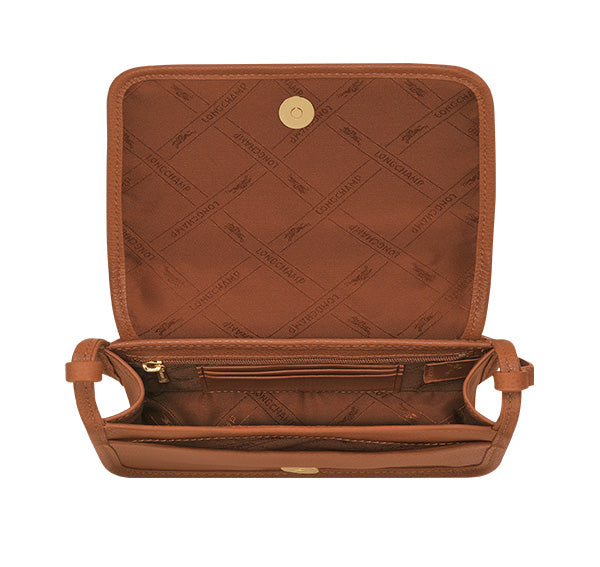 Longchamp Women's Le Foulonné XS Clutch Caramel