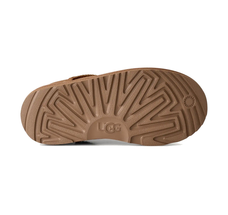 UGG Big Kids' Classic Ultra Mini Shiny Dots Chestnut