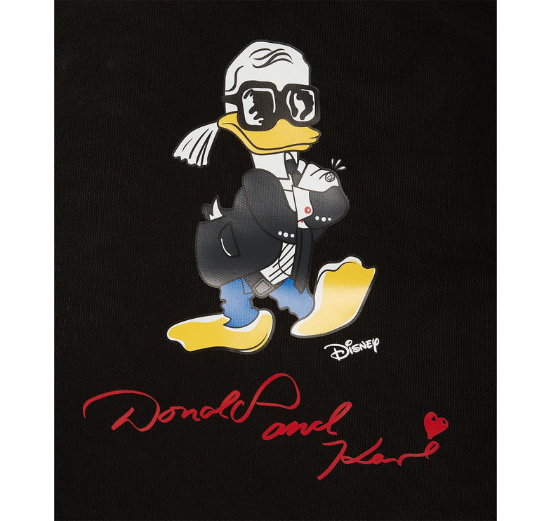 Disney x KARL LAGERFELD Unisex Shopper Black