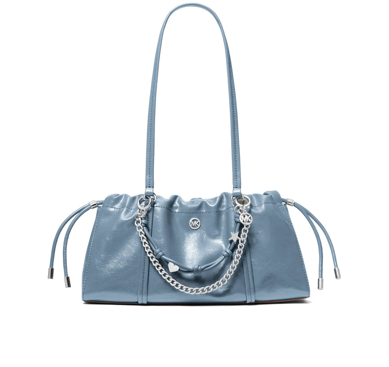 Michael Kors Women's Matilda Small Cinched Shoulder Bag Denim