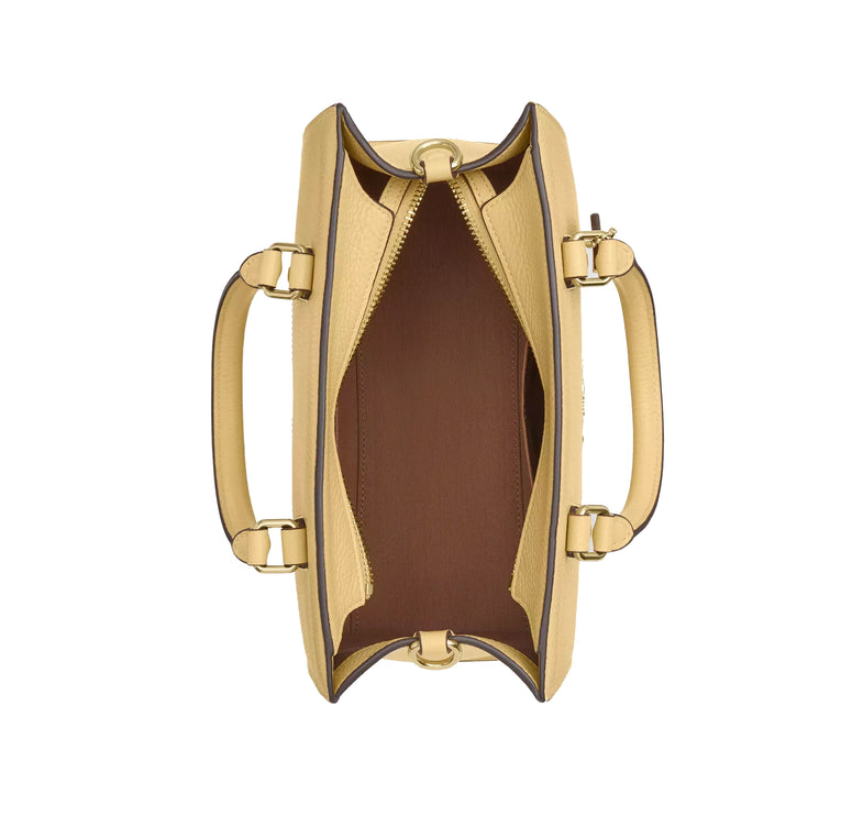 Coach Women's Maggie Small Tote Bag Gold/Vanilla