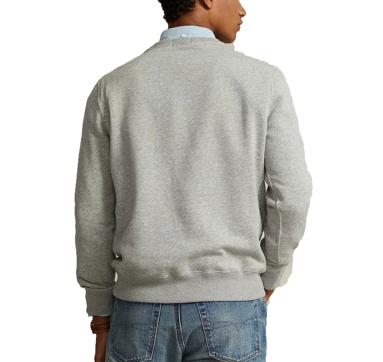 Polo Ralph Lauren Men's Denim Polo Bear Sweatshirt Grey