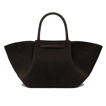 DeMellier London Women's The Midi New York Dark Chocolate Suede
