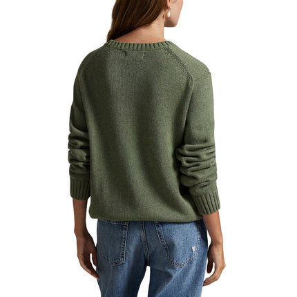 Polo Ralph Lauren Unisex The Iconic Flag Sweater Camouflage Melange