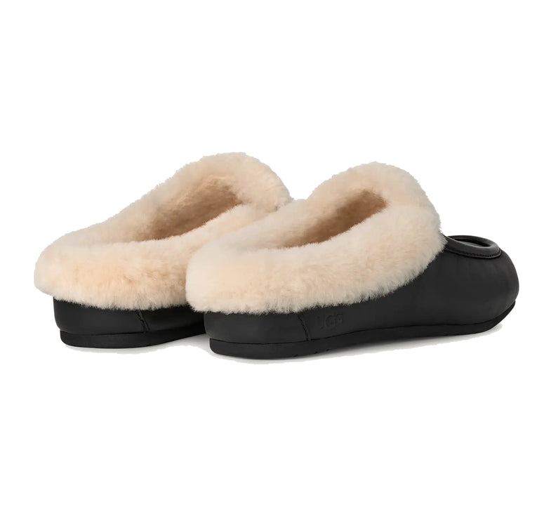 UGG Women's Ansley Mule LTHR Black