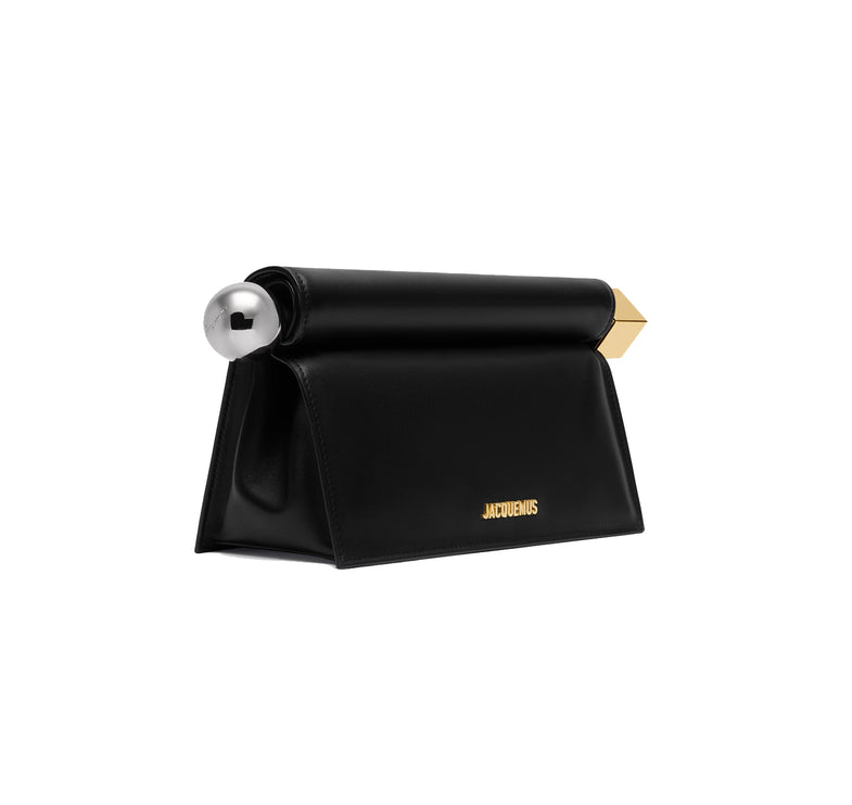 Jacquemus Women's The Rond Carré Clutch Black
