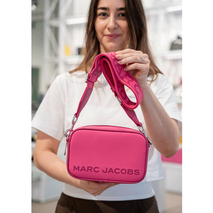 Marc Jacobs Women's Flash Leather Crossbody Bag Pink