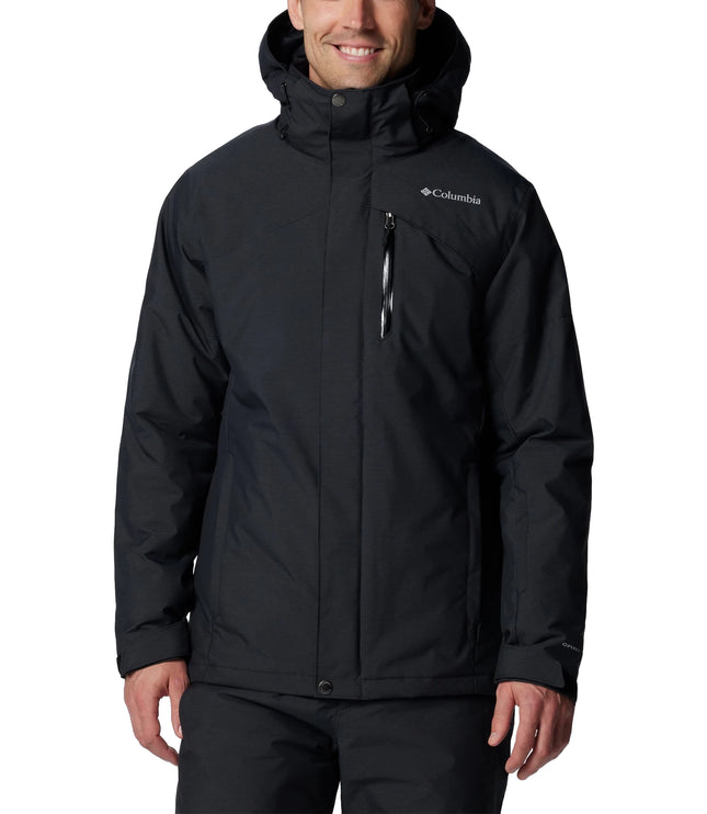 Columbia Men's Last Tracks II Jacket Black Melange