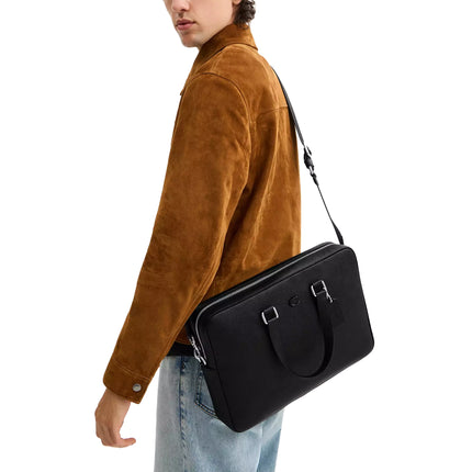 Coach Unisex Caden Brief Bag Black