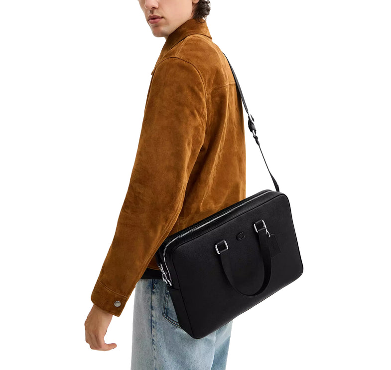 Coach Unisex Caden Brief Bag Black