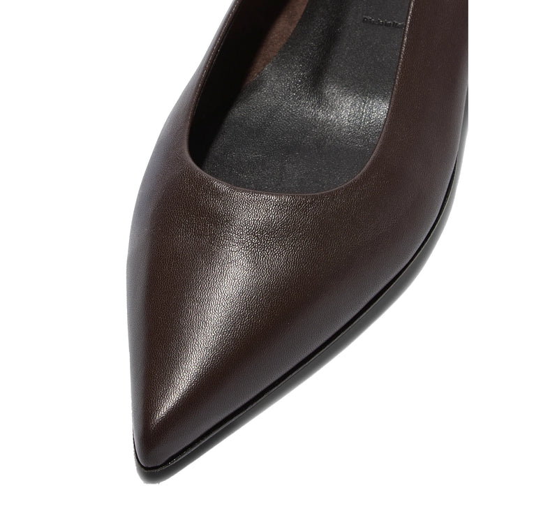 AEYDE Women's Cassy Pointed Toe Flats Moka Nappa