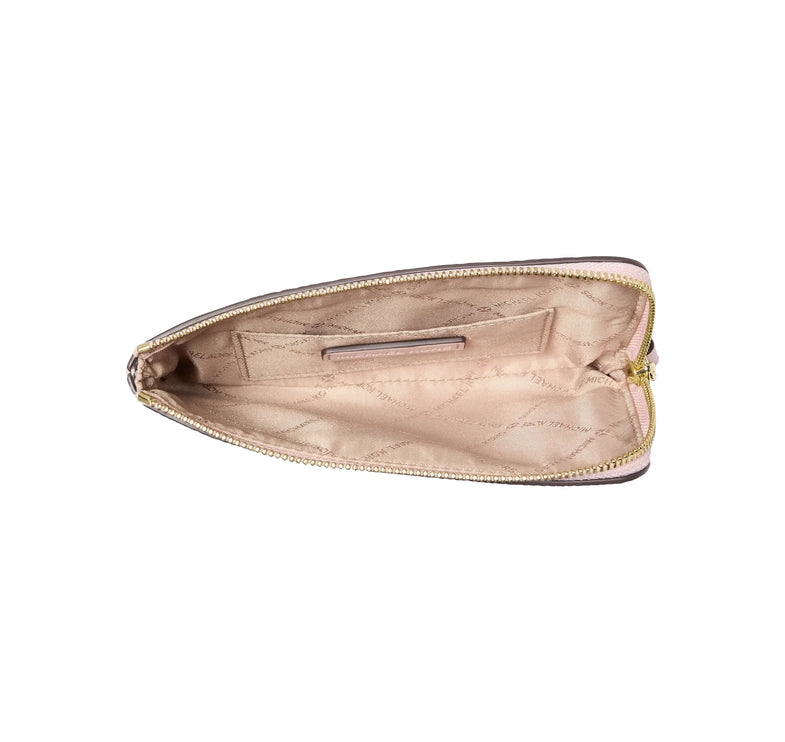 Michael Kors Women's Jet Set Travel Small Wristlet Powder Blush
