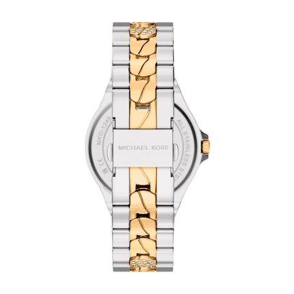 Michael Kors Women's Lennox Pavé Two-Tone Watch Two Tone MKO1248