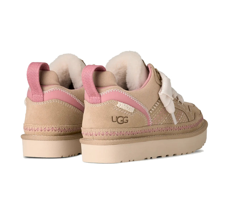 UGG Lowmel kadın sneaker, bej (sand) süet
