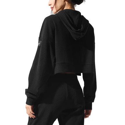 alo Women's Muse Hoodie Black