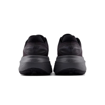 New Balance Men's Fresh Foam X More v6 Black with Castlerock and Black Metallic MMORLA6