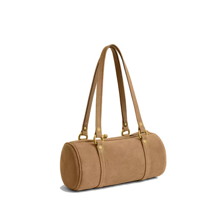 Coach Women's Kisslock Barrel Bag 28 Brass/Soul
