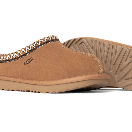 UGG Tasman II çocuk terliği, kahverengi (chestnut) süet