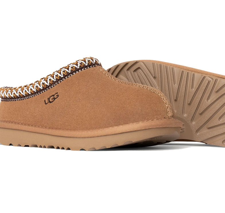 UGG Tasman II çocuk terliği, kahverengi (chestnut) süet