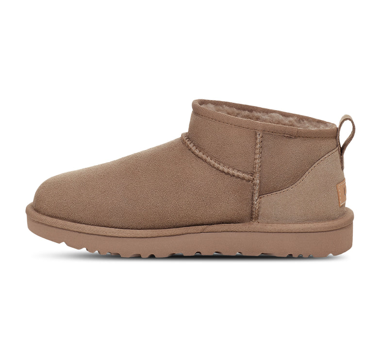 UGG Classic Ultra Mini kadın botu, kahverengi (caribou) süet