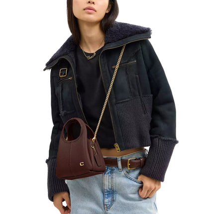 Coach Women's Lana Shoulder Bag 19 Brass/Maple