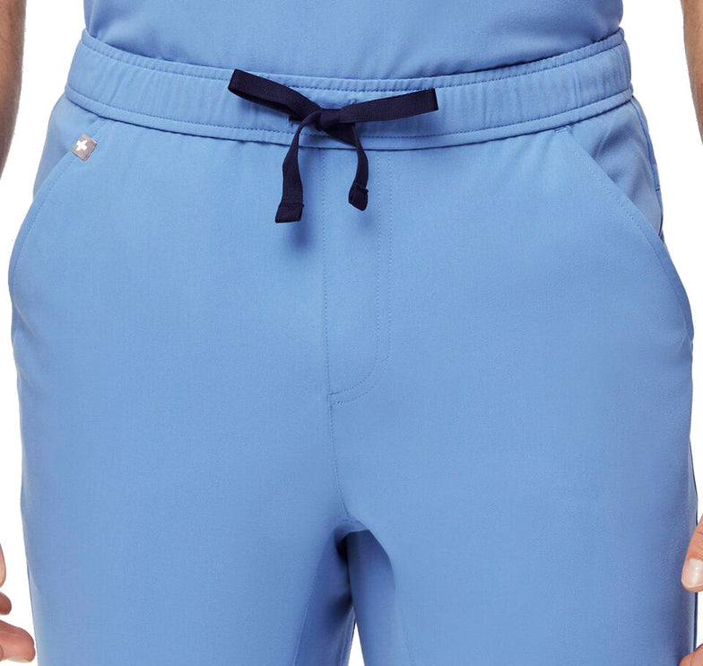 FIGS Men's Tansen Jogger Scrub Pants Ceil Blue