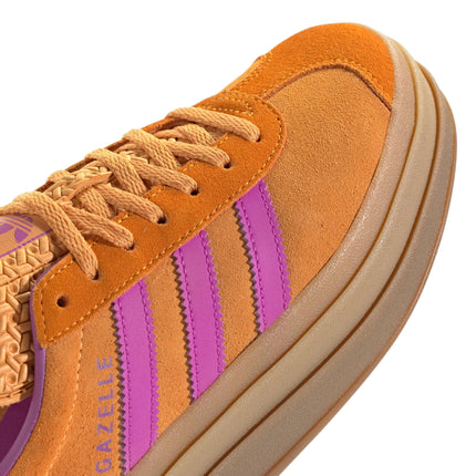 Adidas Women's Gazelle Bold Flash Orange/Purple Burst/Crew Orange JS3895