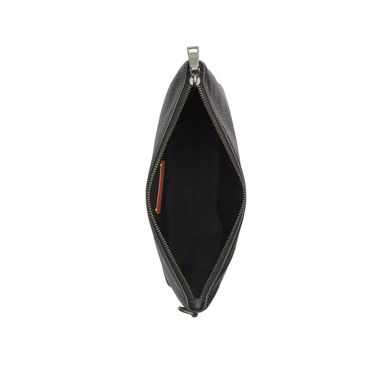 Coach Unisex Pouch Gunmetal/Black