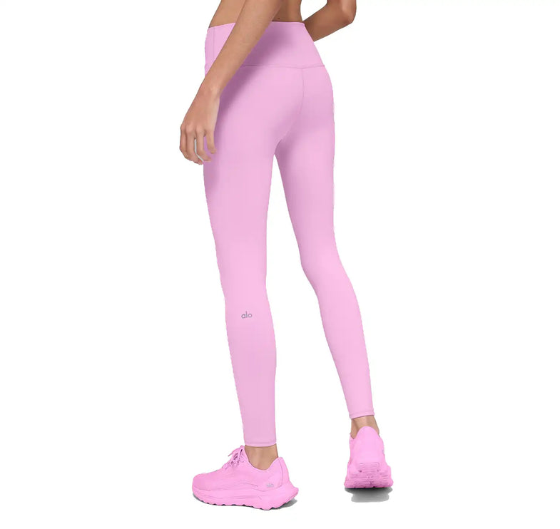 alo Women's High-Waist Airbrush Legging Candy Heart Pink