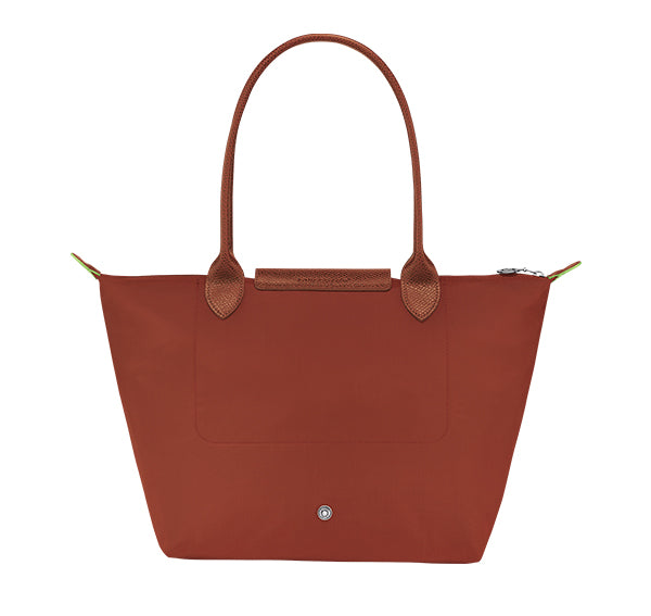 Longchamp Women's Le Pliage Green M Tote Bag Chestnut