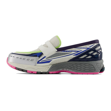 New Balance 1906L Silver Metallic with NB Navy and Pink Heat U190667K
