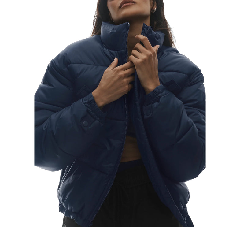 alo Women's Cold Front Puffer Jacket Navy