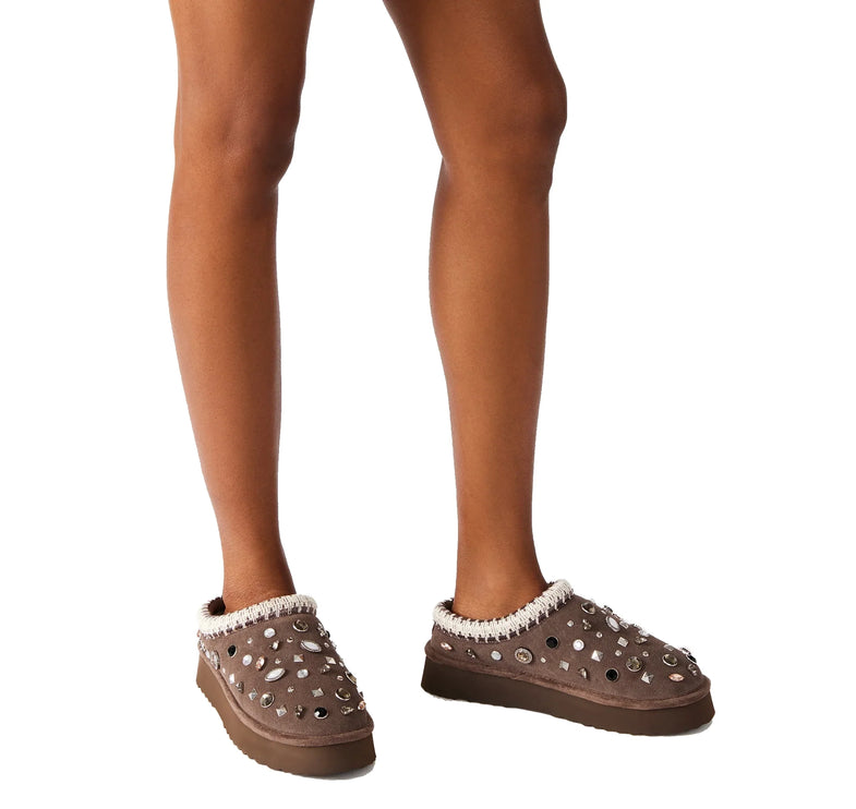 Steve Madden Women's SELENA-R Grey Suede Grey Suede