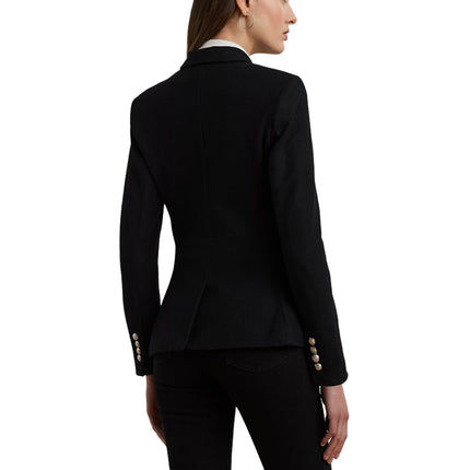 Polo Ralph Lauren Women's Bullion Jacquard Blazer Polo Black