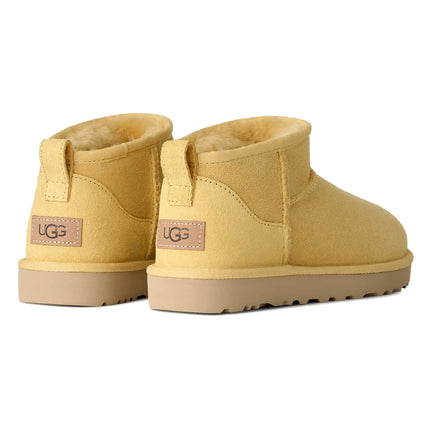 UGG Women's Classic Ultra Mini Boots Muted Mustard