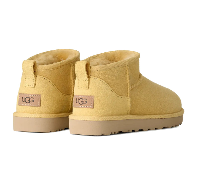 UGG Women's Classic Ultra Mini Boots Muted Mustard