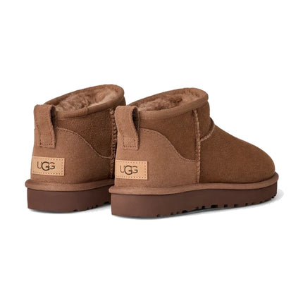 UGG Classic Ultra Mini kadın botu, kahverengi (rocky oak) süet