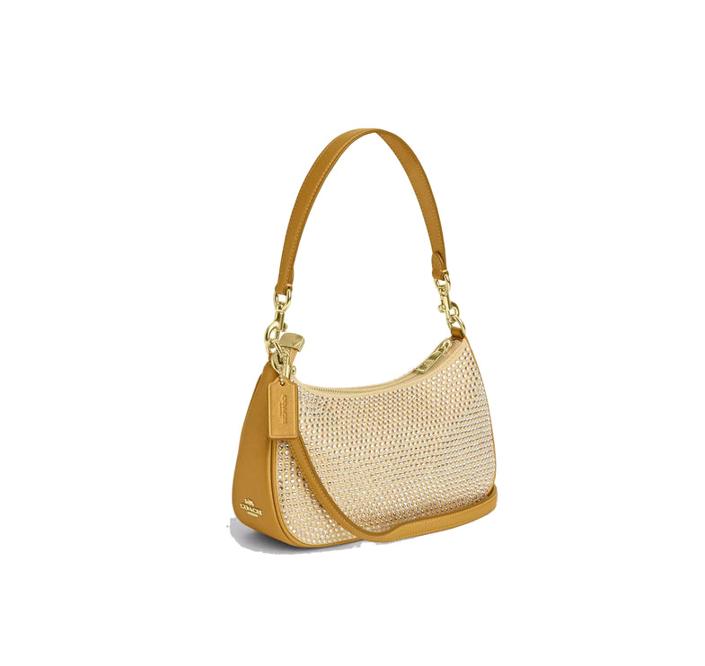 Coach Women's Teri Shoulder Bag Gold/Yellow Gold